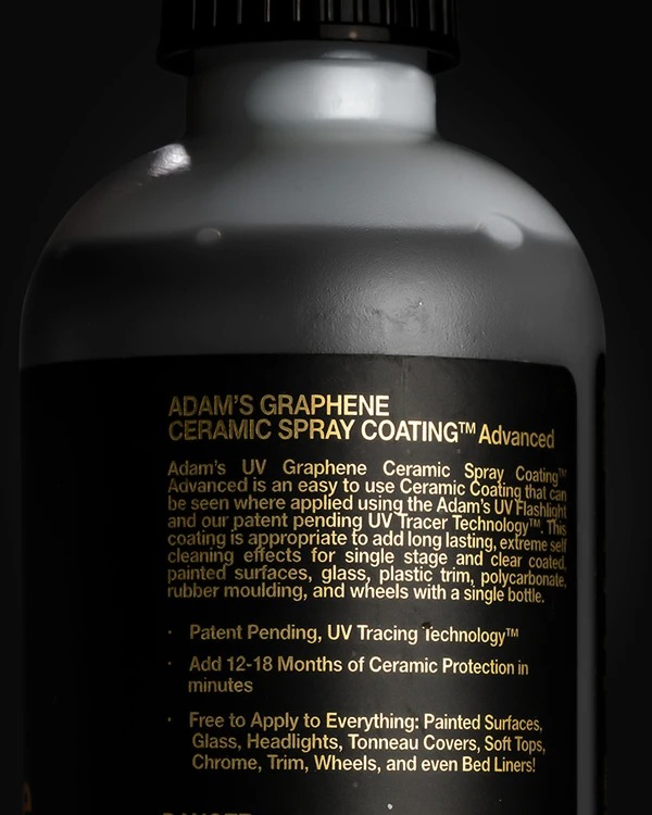 Adam's Polishes Graphene Ceramic Spray Coating Advanced |  グラフェンセラミックスプレーコーティングアドバンスド